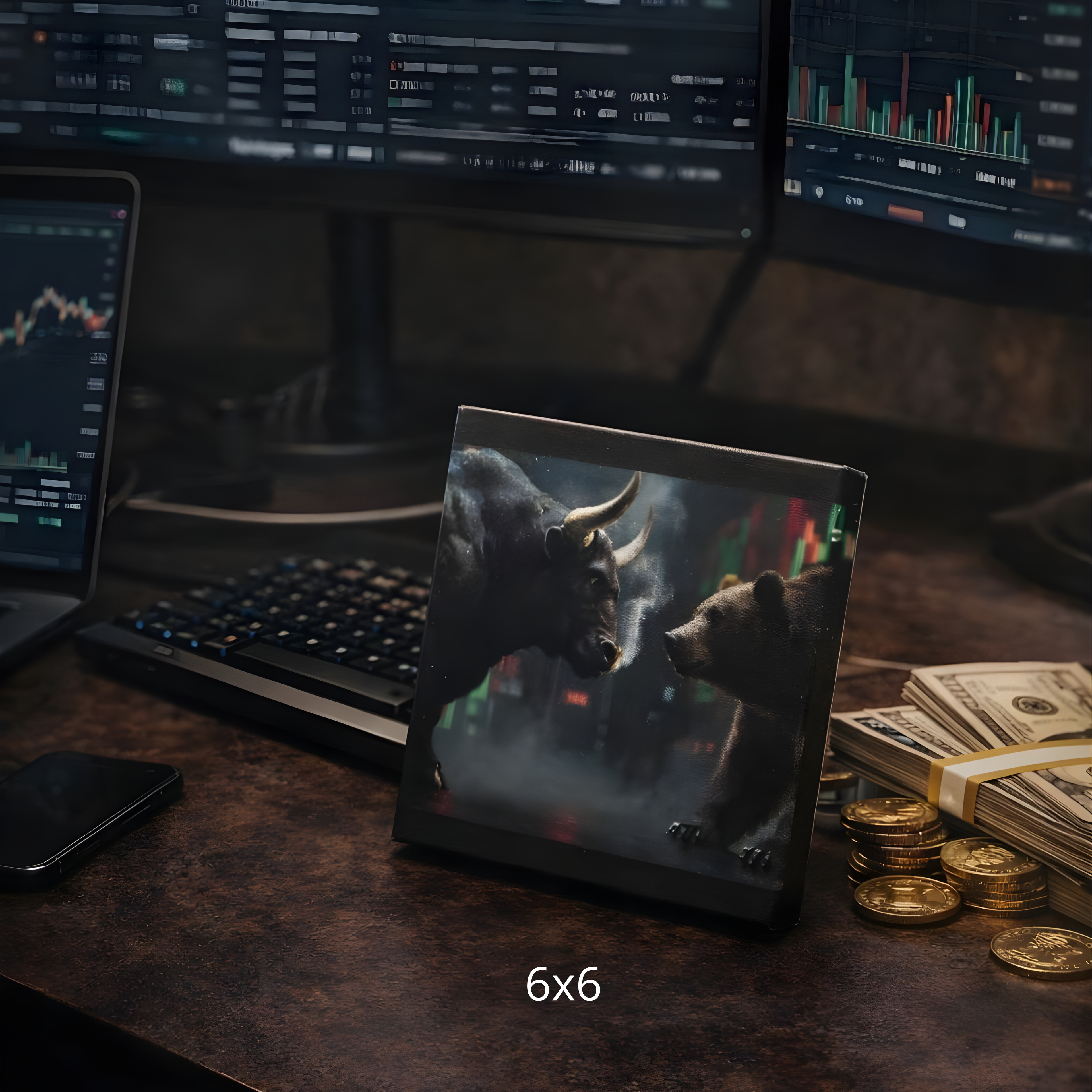“Te voy a sacar el stop” – Lienzo Trader Toro vs Oso | Psicología del mercado