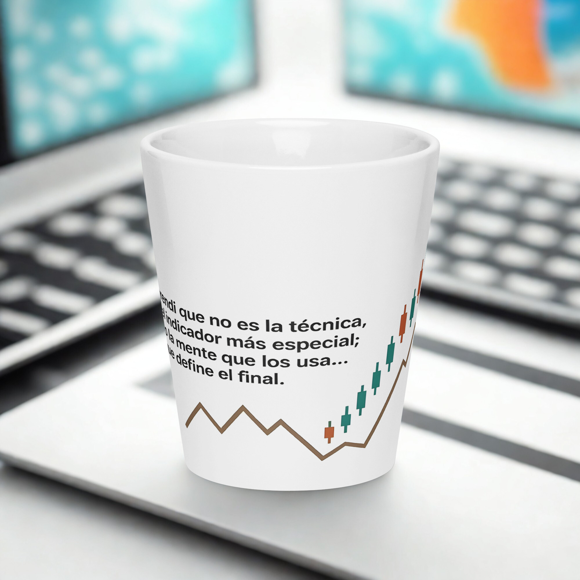 Taza Trader de Mentalidad –  (11 oz)