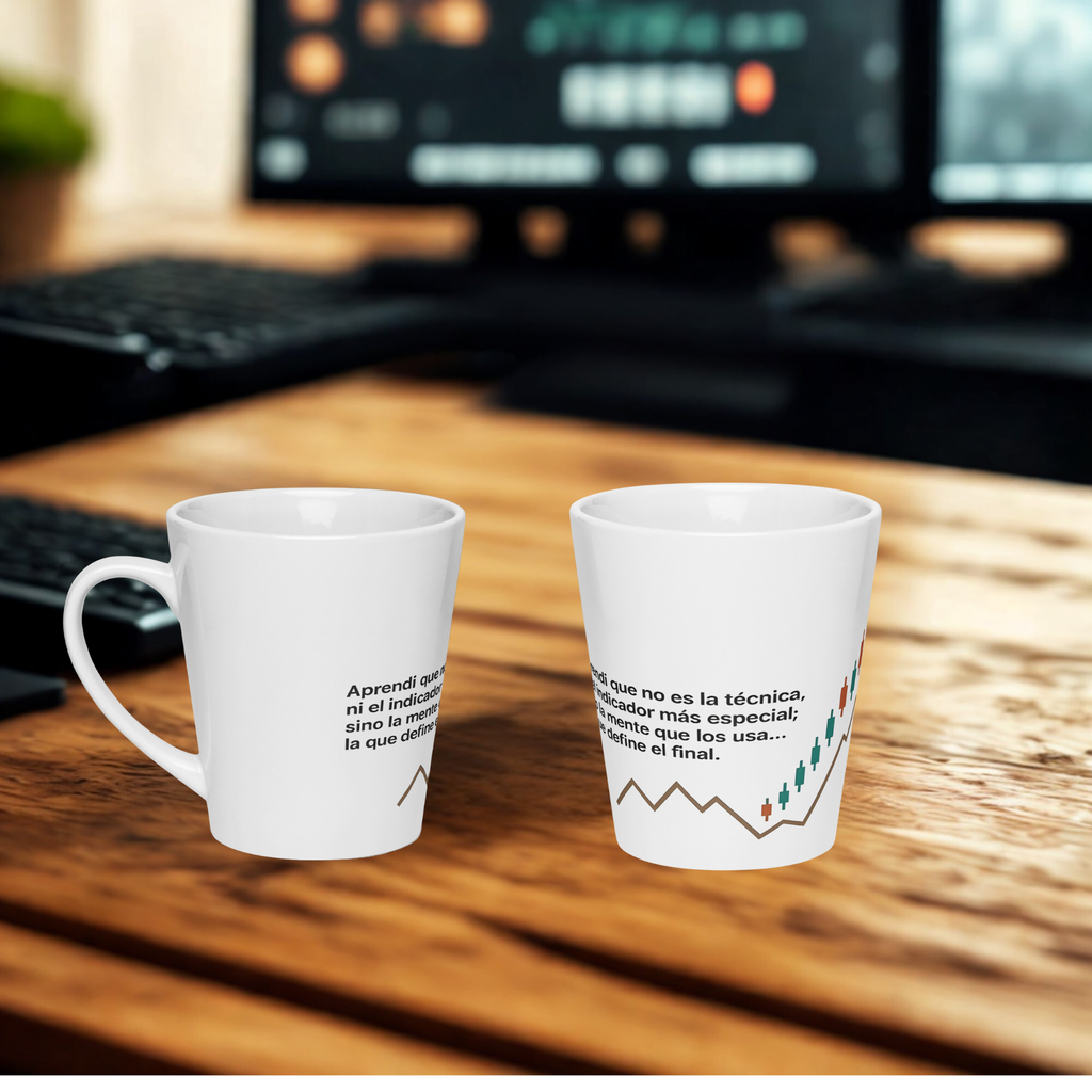Taza Trader de Mentalidad –  (11 oz)
