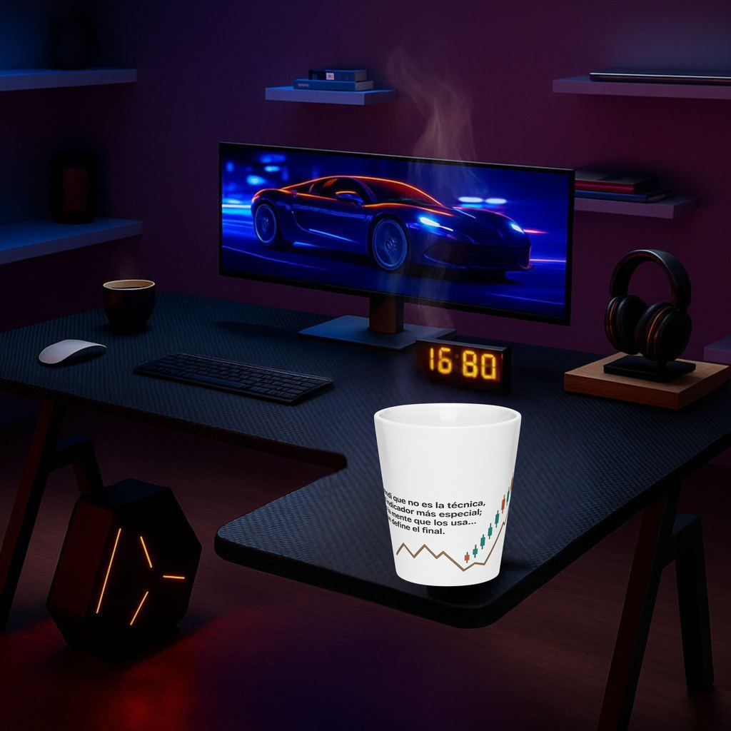 Taza Trader de Mentalidad –  (11 oz)