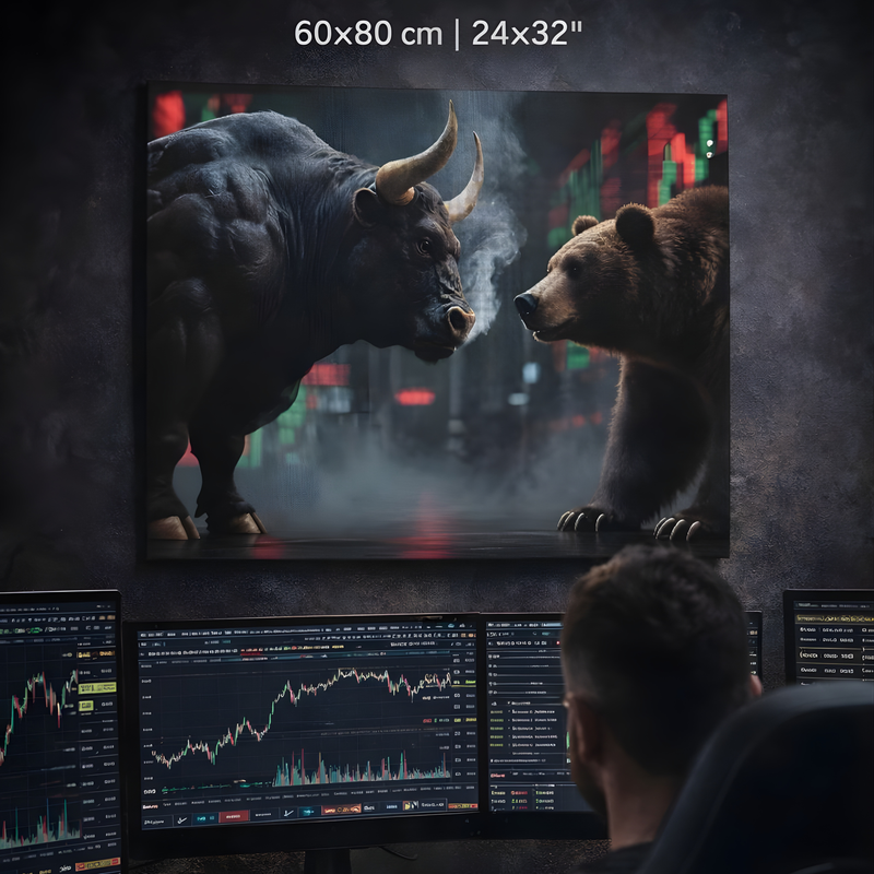 “Te voy a sacar el stop” – Lienzo Trader Toro vs Oso | Psicología del mercado