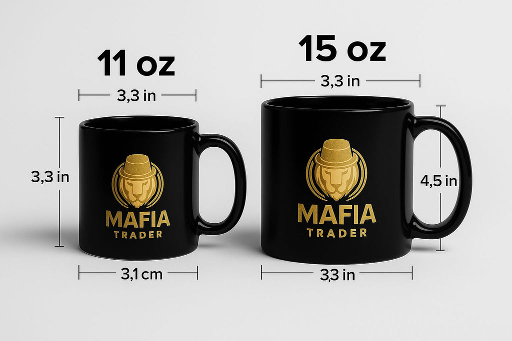 taza mafia trader 11 onzas - 15 onzas